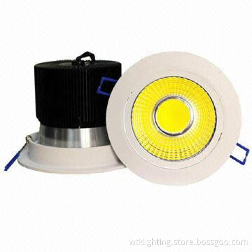COB LED Ceiling Lights with AC 80-240V, 50/60Hz